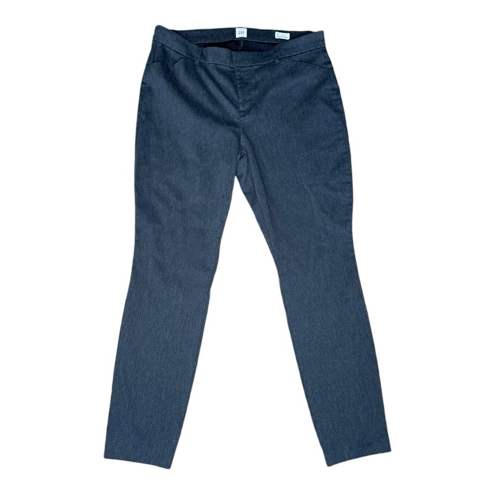 GAP Signature Skinny Pants - Size 14, Heather Charcoal